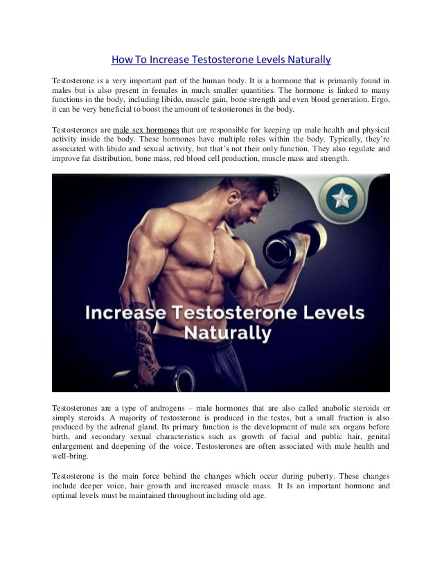 will sexual intercourse increase testosterone level Will sexual intercourse increase testosterone level
